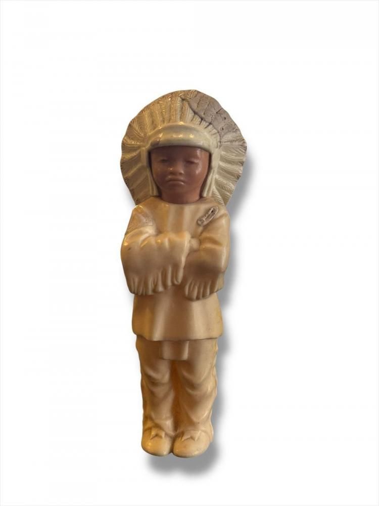 ヴィンテージ インディアン チーフ プラスチックフィギュア