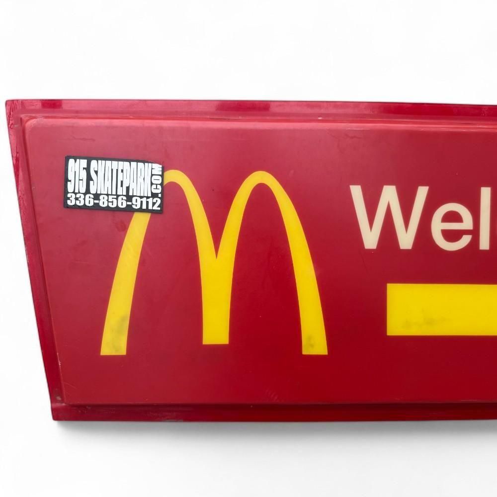 最終値下 ビンテージ マクドナルド NO FISHING 看板 ロードサイン 最終値下 ビンテージ マクドナルド NO FISHING 看板 ロードサイン