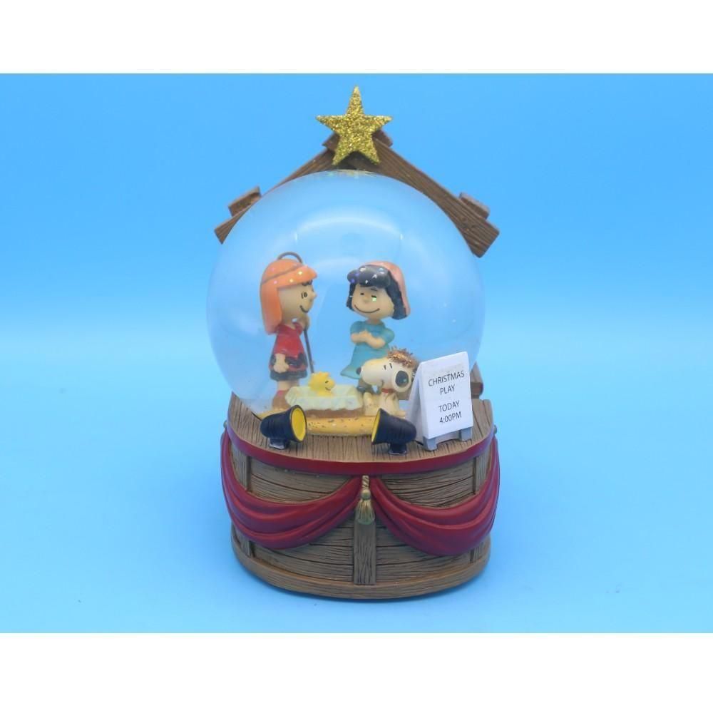 Department56 ピーナッツ スノードーム/クリスマス ページェン