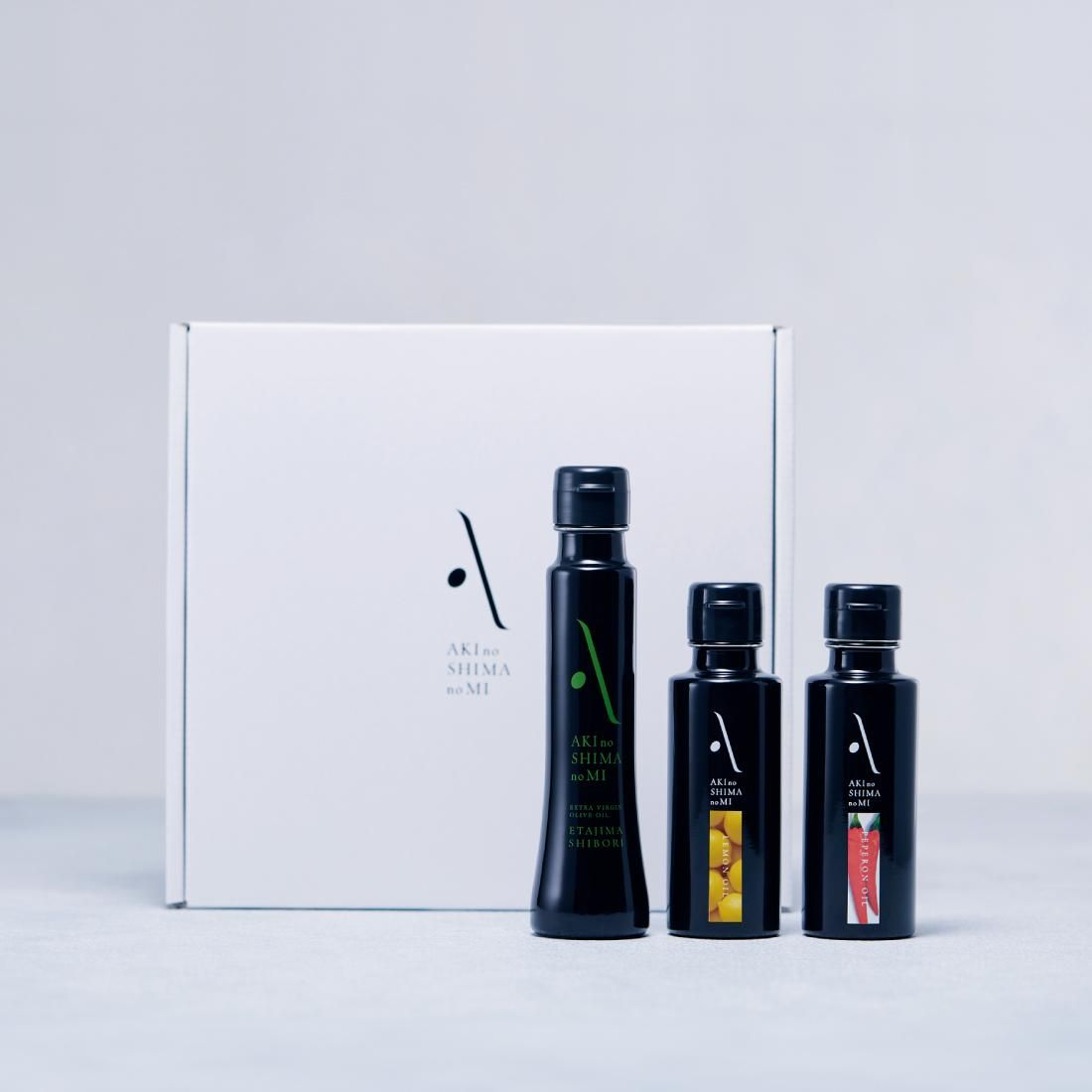 江田島搾りとフレーバーオイル2本セット - 安芸の島の実