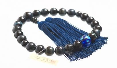 ＜No.13＞念珠　青トラメ　送料無料