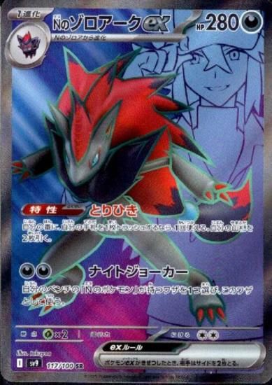 Nのゾロアークex 117/100 SR - 【トレカ侍】ポケモンカード高額